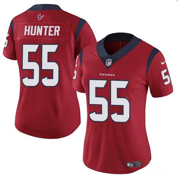 Womens Houston Texans #55 Danielle Hunter Red Vapor Untouchable Limited Stitched Jersey Dzhi